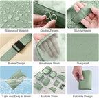 Packing Cubes for Travel-10 Set Luggage Organizer Bags for Family, Mesh Breathable Packing Cubes for Suitcases Durable Travel