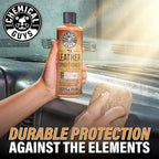 Chemical Guys Leather Conditioner, Vintage Series - Conditions, Nourishes, and Protects Natural, Synthetic, and Faux Leather 