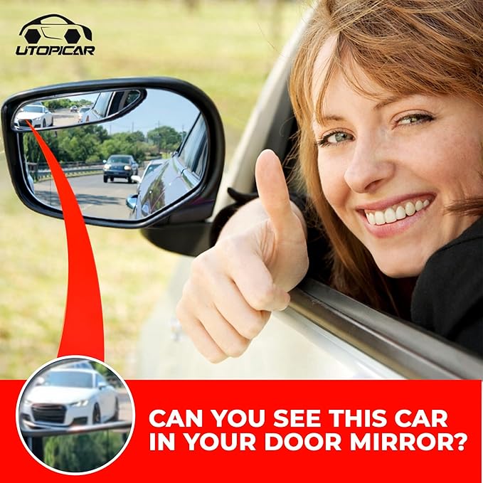 Parent-Blind Spot Car Mirrors (Strip, Sports-cars)