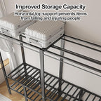 Portable Foldable Wardrobe Closet with Cover – Freestanding Clothes Rack for Bedroom, Metal Garment Organizer with Hanging Ro