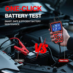 OBD2 Scanner Diagnostic Tool,Car Code Reader with Battery Tester, Check Engine Code Reader with Reset OBDII, Real-Time Date,