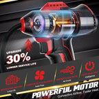 Tire Inflator Cordless for Milwaukee 18V Battery [Tool Only], 160PSI Portable Air Compressor with Pressure Gauge, Auto-Shutoff & Fast Inflation, Portable Air Pump for Car, Motorcycle, Bike, Ball