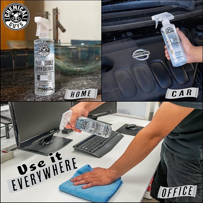 Chemical Guys Nonsense, Odorless Cleaner For Car Interior and Exterior All Purpose Cleaning Spray for Vinyl, Rubber, Plastic,