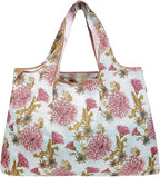 allydrew Large Foldable Tote Nylon Reusable Grocery Bags, 6 Pack
