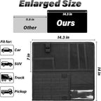 Tactical Visor Organizer, Car Visor Organizer, Sunvisor Organizers, Tactical Visors Cover Molle Webbing, Truck Accessories for Men, Car Sunshade Storage Pouch (Black)
