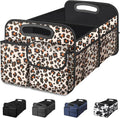 Femuar Car Trunk Organizer, Trunk Storage Organizer with Large Capacity Waterproof Collapsible Trunk Organizer for Car Suv/Je