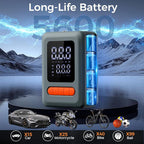 Tire Inflator Portable Air Compressor & Car Jump Starter (C9)