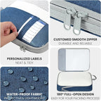 Compression Packing Cubes for Travel, Lightweight Vacation Travel Essentials, Travel Accessories for Suitcase Organizer Bags 