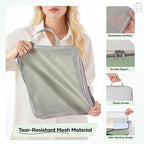 Veken 9/11 Set Compression Packing Cubes for Travel Essentials,Compressible Expandable Large Luggage Suitcase Organizer Bags 