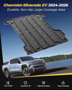 3W Front Trunk Mat & Trunk Bed Mat Fit Silverado EV/GMC Sierra EV/Sierra EV Denali 2024 2025 2026,All Weather TPE Custom Fit Car Accessories for Silverado EV/GMC Sierra EV/Sierra EV Denali