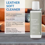 Leather Master Leather Care Kit | Leather Cleaner and Conditioner Kit | Cleans & Restores Car Seats, Furniture, Purses, Jacke