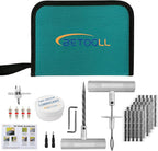BETOOLL Tire Repair Kit, 44 Pcs Professional Heavy Duty Universal Emergency Flat Tire Repair Kit to Fix Punctures, for car Mo