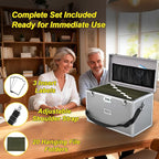 File Storage Cabinet File Organizer Document Organizer File Box in Office and Home with Combination Lock with 20 Legal Size H