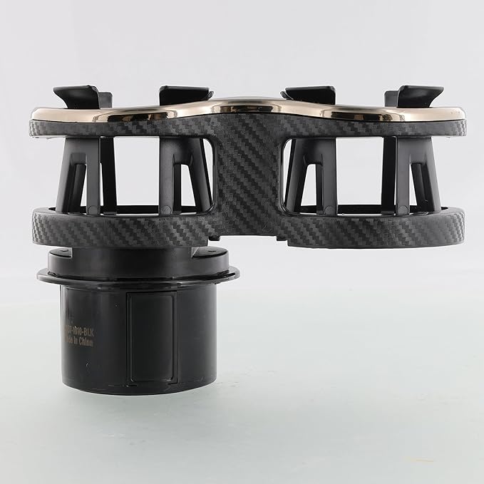 Armor All Cupholder 2 in 1 Expander, Turn 1 Cupholder to 2, Dual Drink Holder Expander with Adjustable Expandable Base to Fit