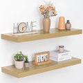 36 Inch Floating Shelves, 12" Deep Floating Shelf Wall Mounted, 36" Wall Shelves, Rustic Deep Bookshelf, Extra Deeper & Thick