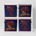 Marvel Spiderman Set of 2 Durable Storage Cubes with Handles