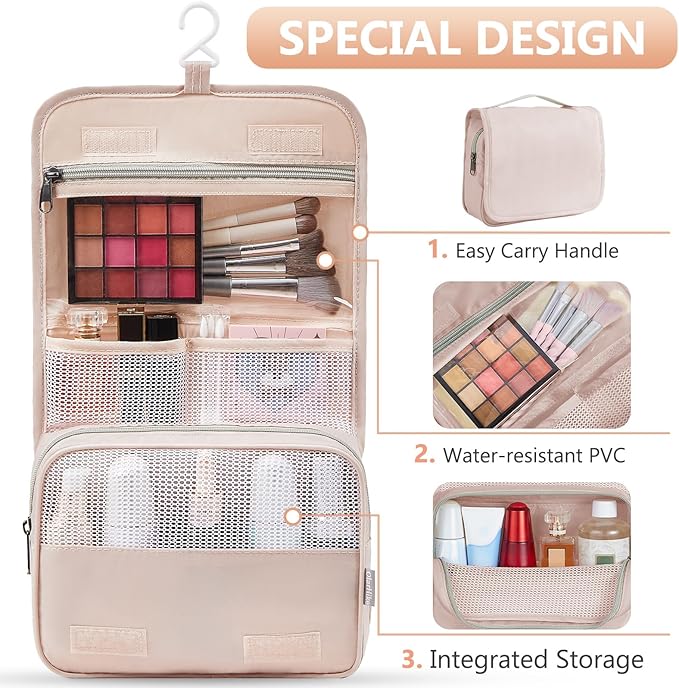 8 Set Packing Cubes for Travel, Gifts for Women Mom,Anti-Tearing Suitcase Organizer for Luggage with Shoe & Hanging Toiletry 