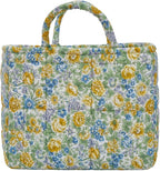 Boho Fabric Storage Basket, Large Capacity Laundry Basket, 12.2'' x 10.23'' x 10.23'' Collapsible Laundry Hamper with Easy Ca