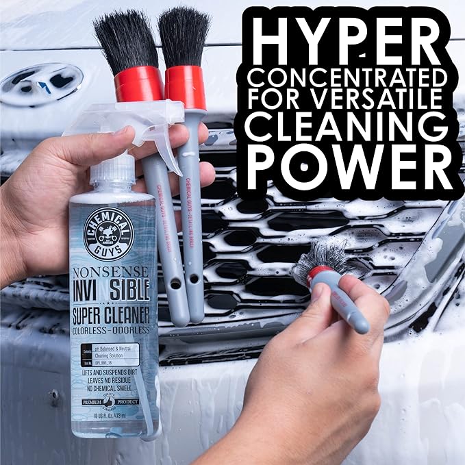 Chemical Guys Nonsense Colorless & Odorless All Surface Cleaner - Interior Cleaner, Safe for Vinyl, Rubber, Plastic, Carpet, 