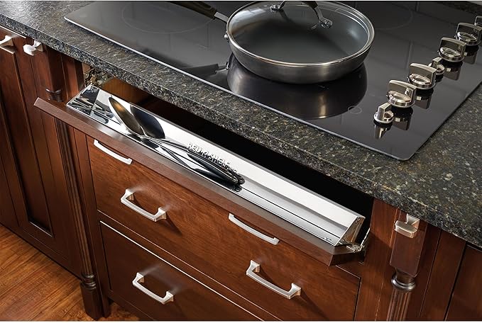 Rev-A-Shelf 28" Tip Out Tray with Soft Close for Sink Base Cabinets, Storage Organizer for Kitchen, Laundry Room, or Vanity C