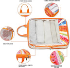 Compression Packing Cubes for Travel, 7 Set Natural Life Expandable Mesh Luggage Organizers, Waterproof Expandable/Compressio