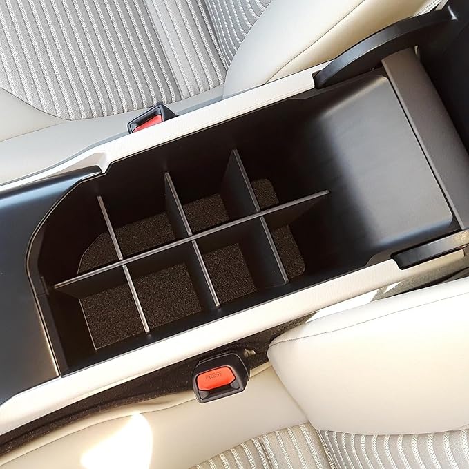 Vehicle OCD - Center Console Organizer for Toyota Camry L/LE/SE (2018-2019) (NOT for XLE or XSE) - Made in USA - SLX136
