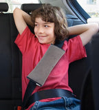 Boxiki Travel Car Seat Belt Pillows for Kids (Set of 2) Adjustable Vehicle Seat Belt Cushion for Children. Perfect for Road Trips