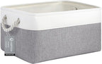 Large Storage Baskets- 15.7x11.8x8.26 inch Storage Bins for Shelves and Closet Organizing, Foldable Fabric Bin for Home Organ