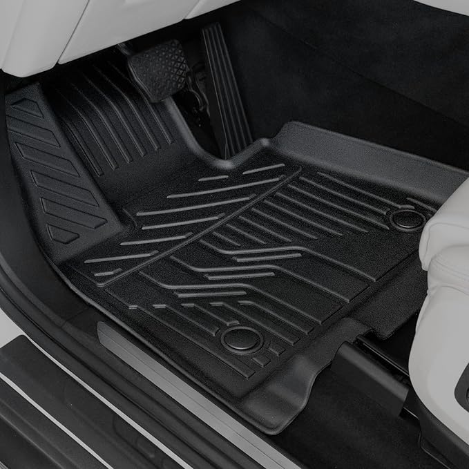 Floor Mats for BMW X5 G05 2019-2026, All Weather Floor Mats Trunk Cargo Liner with Backrest Protectors and Door Sill Guards Accessories, Full Coverage Set (Only Fit 5 Seats)