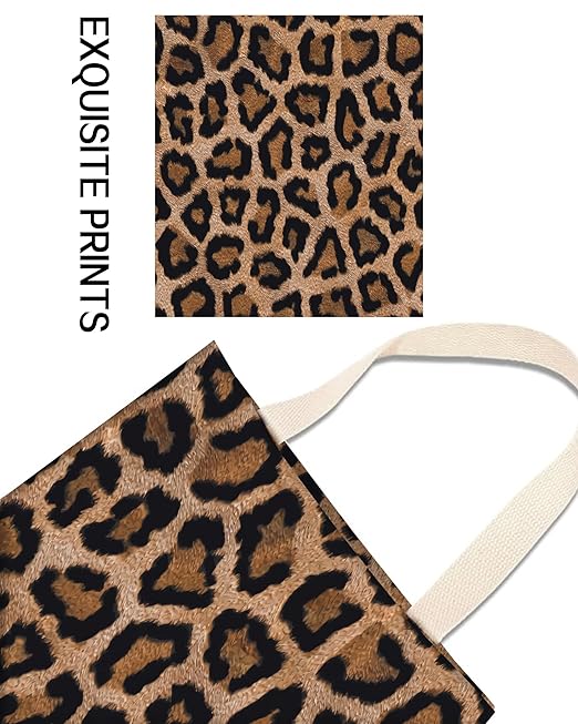 Car Garbage Can, Car Trash Bag, Car Garbage Bag, Hanging Car Trash Can for Car Accessories, Vehicle, Travelling, Camping, Cute Car Back Seat Organizer, Classic Leopard