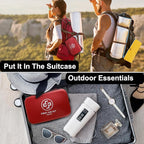 Premium First Aid Kit, 320 Piece Waterproof Hard Shell Eva First Aid Kit for Home, Camping, Cars, Hiking, Travel, Businesses 