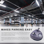 Dual Laser Garage Parking Assist Guide, 360-Degree Adjustable Wider Angles Garage Parking Sensor with AC Adapter, Park Assistant Guide System Car Stop Indicator for Automotive