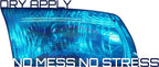 VViViD Bio HEX+ Air-Tint Headlight Vinyl Roll (17.9" x 60", Micro Blue)