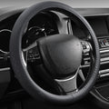 【2025 Model】 Breathable Soft Leather Car Steering Wheel Cover for Men Women, Non-Slip, Comfortable,Universal 15 inches Steeri