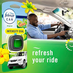 Febreze Car Air Freshener, Car Vent Clip and Odor Fighter, Gain Original Scent, 8 Count