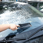 Gomake Window Tint Tools Bulldozer Scrubber Paddle Squeegee Triangle Slim Foot Tinting Squeegee for Front & Back Rear Window Film Auto Flat Glass Installation, Car Wrapping (Style B)