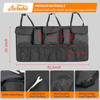 Seat Back Organizer Compatible with 2024-2026 Hyundai Santa Fe 7-Seater 2nd Row Headrest Organizer Seat Back Storage 2025 Santa Fe Accessories