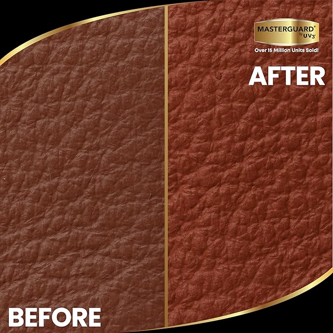 MASTERGUARD Leather Cleaner – Water-Based, Non-Toxic Spray for Furniture, Car Seats, Boots, Jackets & Purses – Cleans & Condi