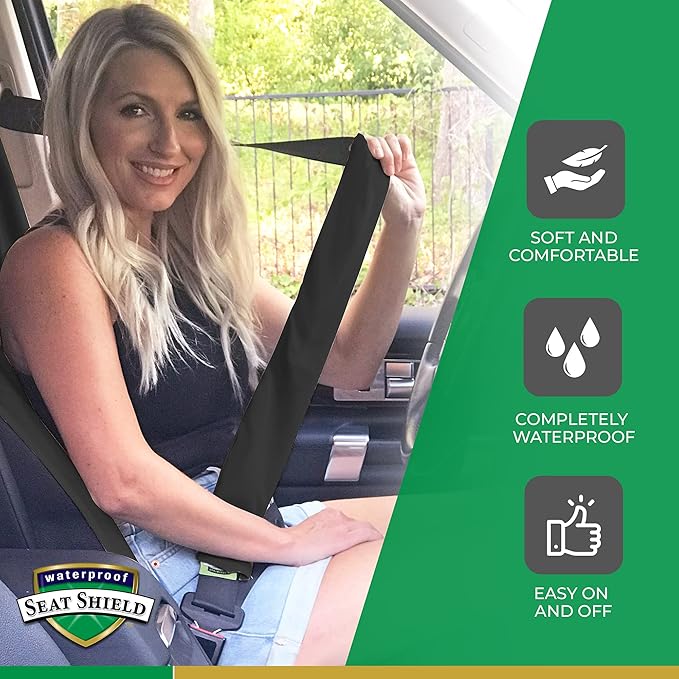 Seatbelt Covers - Comfort Removable Car Seat Belt Cover for Women, Men, Kids
