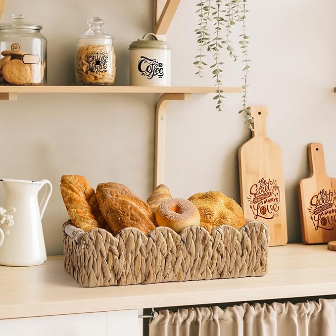 Toilet Paper Storage Basket Bathroom Counter Organizer Wicker Baskets for Organizing Cute Basket for Bedroom Nursery Room Kit