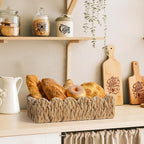 Toilet Paper Storage Basket Bathroom Counter Organizer Wicker Baskets for Organizing Cute Basket for Bedroom Nursery Room Kit