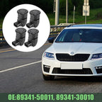 X AUTOHAUX 4pcs 89341-30010-C0 Car Bumper PDC Backup Parking Reverse Assist Sensor for Lexus ISF IS250 IS350 GS350
