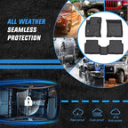 Nilight TPE Floor Mats for Ford Escape (NOT for Hybrid) 2020 2021 2022 2023 2024 2025 2026,All Weather Custom Fit Heavy Duty Floor Liners
