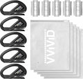 VViViD Safety Cutter, Pack of 5, for Vinyl Car Wrap, Window Film, Stationary, with 5 blades and 5 storage bags