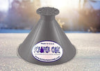 SCRAPER CONE®️ The Original Ice Scraper Made in The USA 10 Colors to Choose from Select Colors to Match Your Favorite Team Snow Removal Magical Frost Removal Funnel Shaped (Grey)