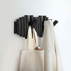 Umbra Picket Rail Hook for Entryways, Black (Pack of 3)