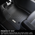 All-New 2025 SANBAN-AXE Floor Mats for 2025 Ford Expedition MAX - 8 Seat, TPE All Weather Protection 2 Rows Car Floor Liners - Only Fit 8 Seats(2 Row Bench Seat), Fit Expedition MAX