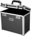 File Organizer Storage Box, Portable Locking Storage Totes - Storage Box with Dual Combination Locks for Filing Office Docume