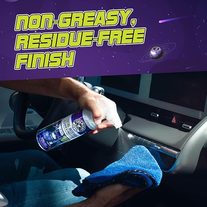 Chemical Guys Total Interior Cleaner & Protectant - (16 oz) All-in-One Car Interior Cleaner for Dash, Seats, Carpet, Glass, V