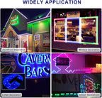 LED Window Lights Storefront Lights for Business Upgraded LED Modules Waterproof Store Decorative Light for Advertising Letter Signs Lightbox RGB 120 Pieces 3 LED Strip Light 60 FT